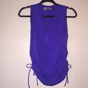 Athleta Side Scrunch Rashguard